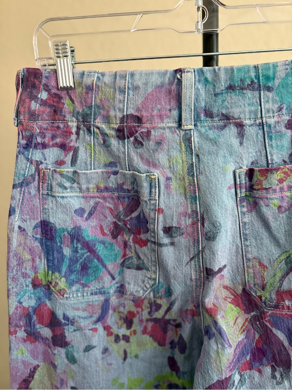Maeve Colette High-Rise Wide-Leg Cropped Jeans - Anthropologie - 29 - Picture 6 of 13